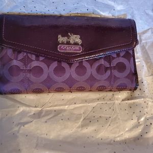 Coach wallet/Ck book